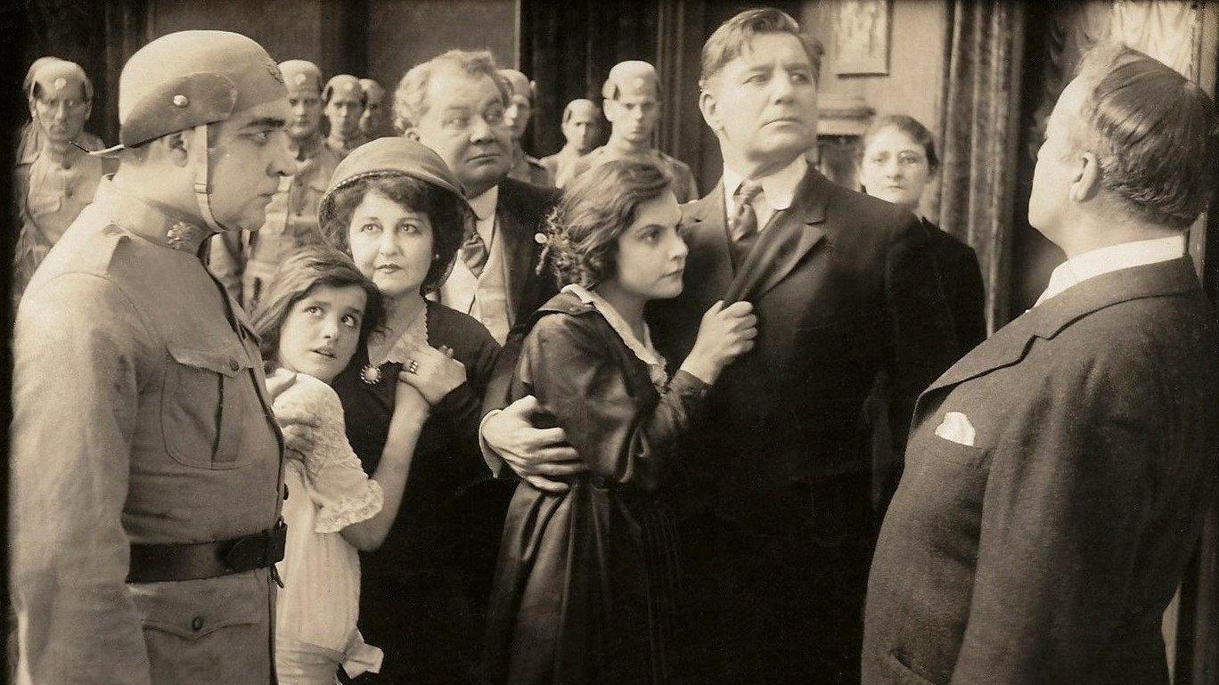 The Battle Cry of Peace 1915 movie scene