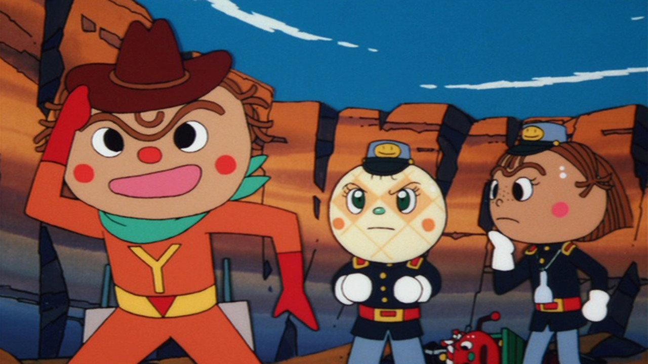 Go! Anpanman: Yakisobapanman and Black Sabotenman 2000 movie scene
