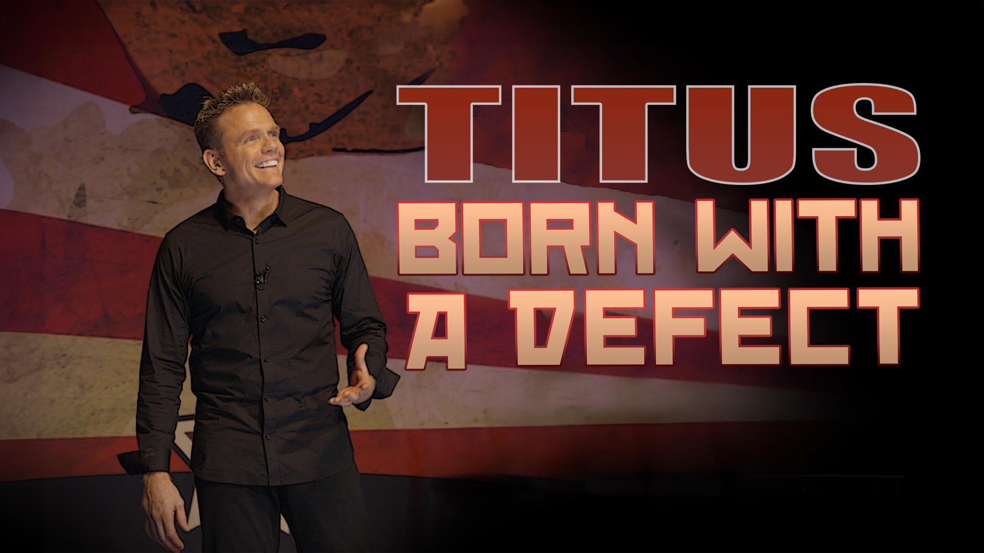 Christopher Titus: Born With a Defect 2016 movie scene