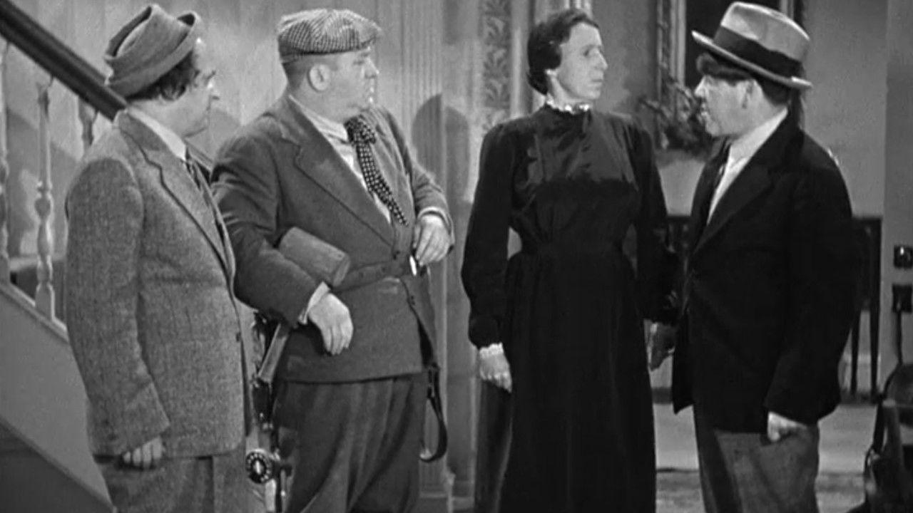 They Stooge to Conga 1943 movie scene
