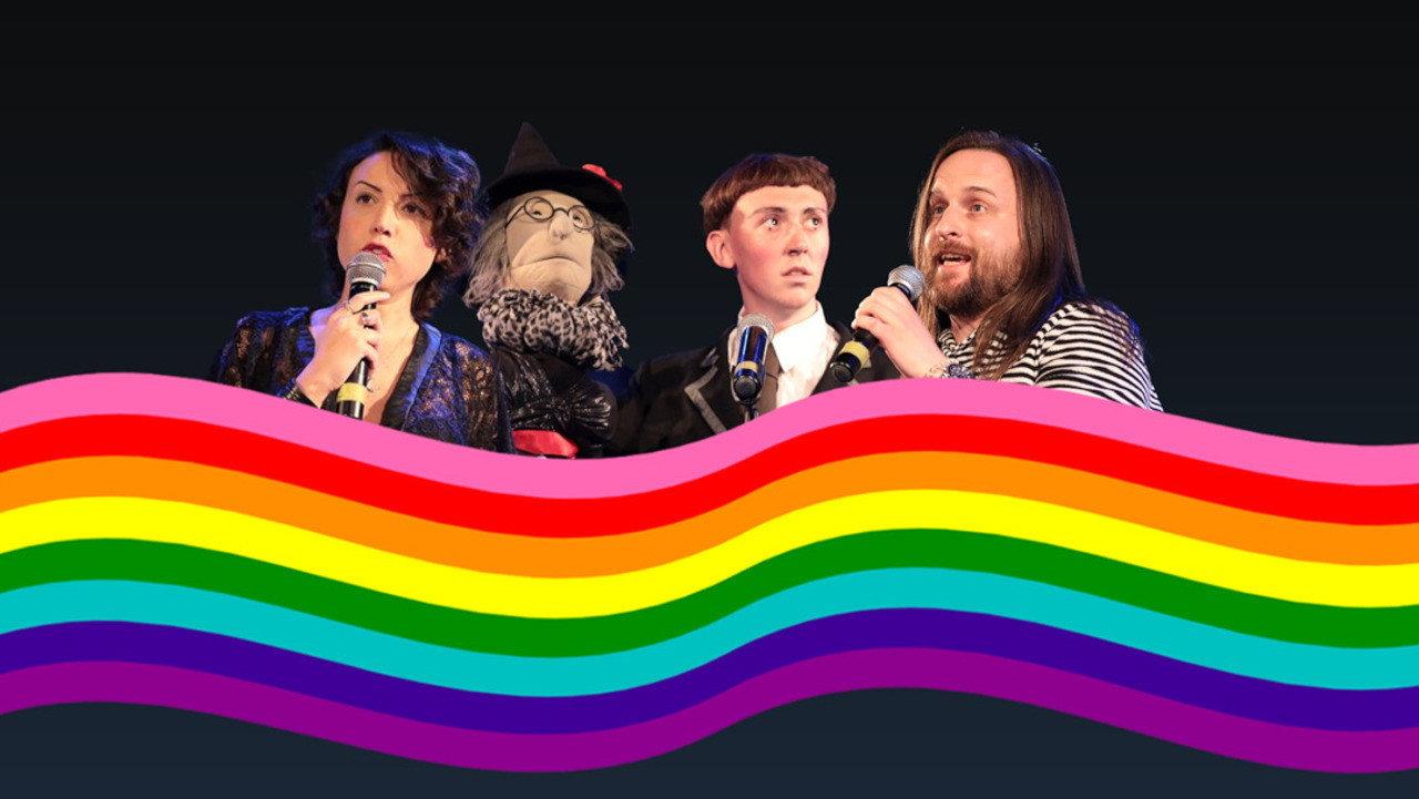 LGBTQ+ New Comedian of the Year 2022 2023 movie scene