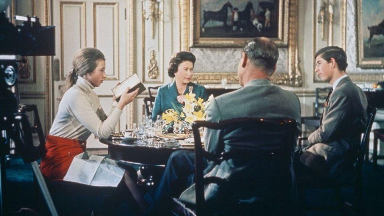 Royal Family 1969 movie scene