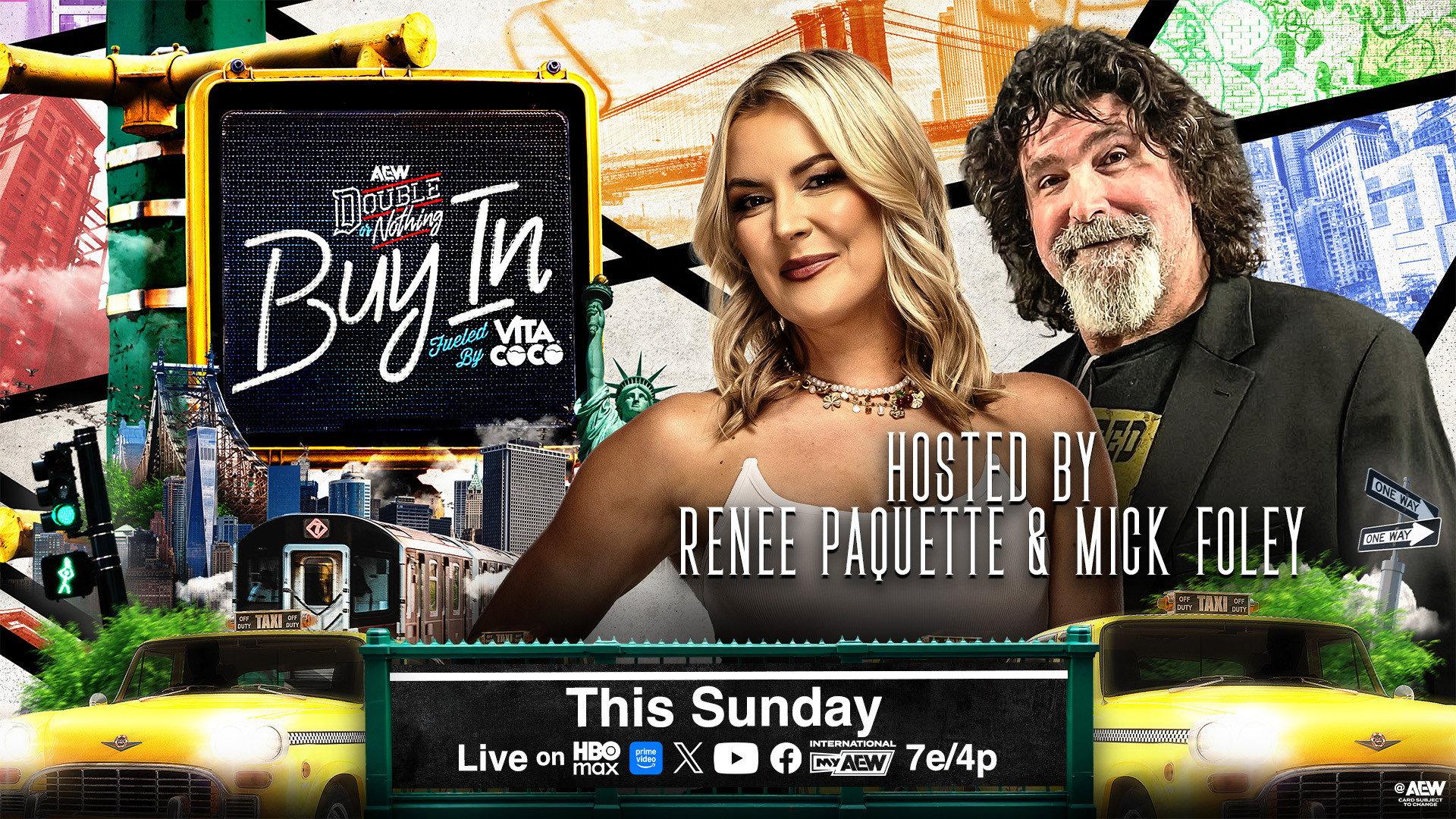 AEW Double or Nothing 2026: The Buy In 2026 movie scene