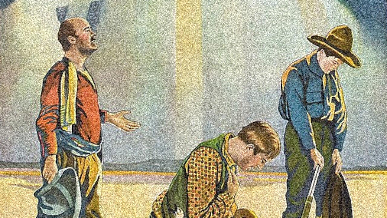 Marked Men 1919 movie scene