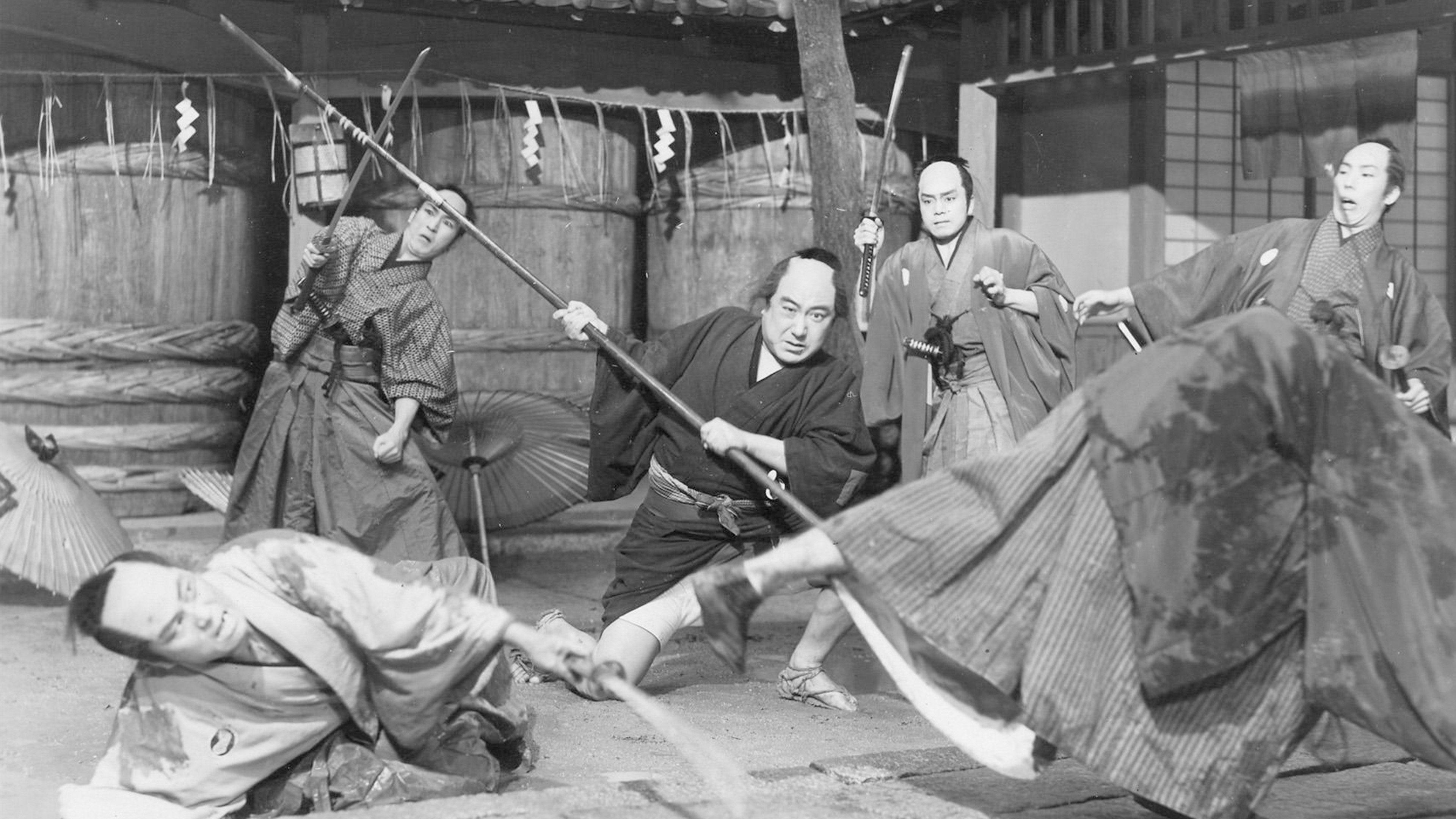 Bloody Spear at Mount Fuji 1955 movie scene