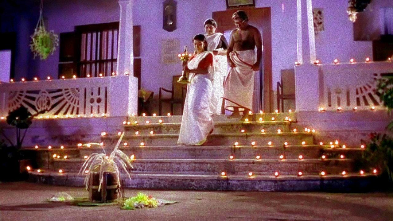 Sandhesam 1991 movie scene