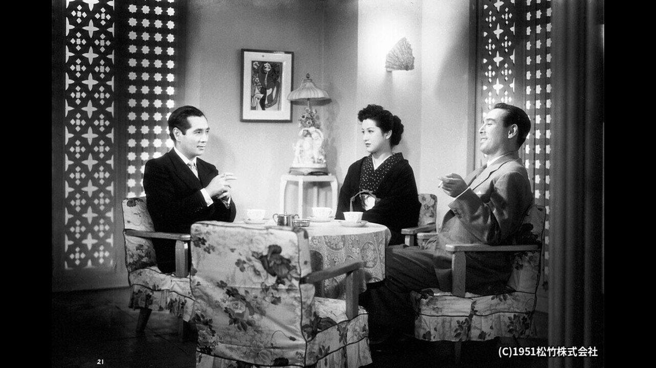 Pure White Nights 1951 movie scene