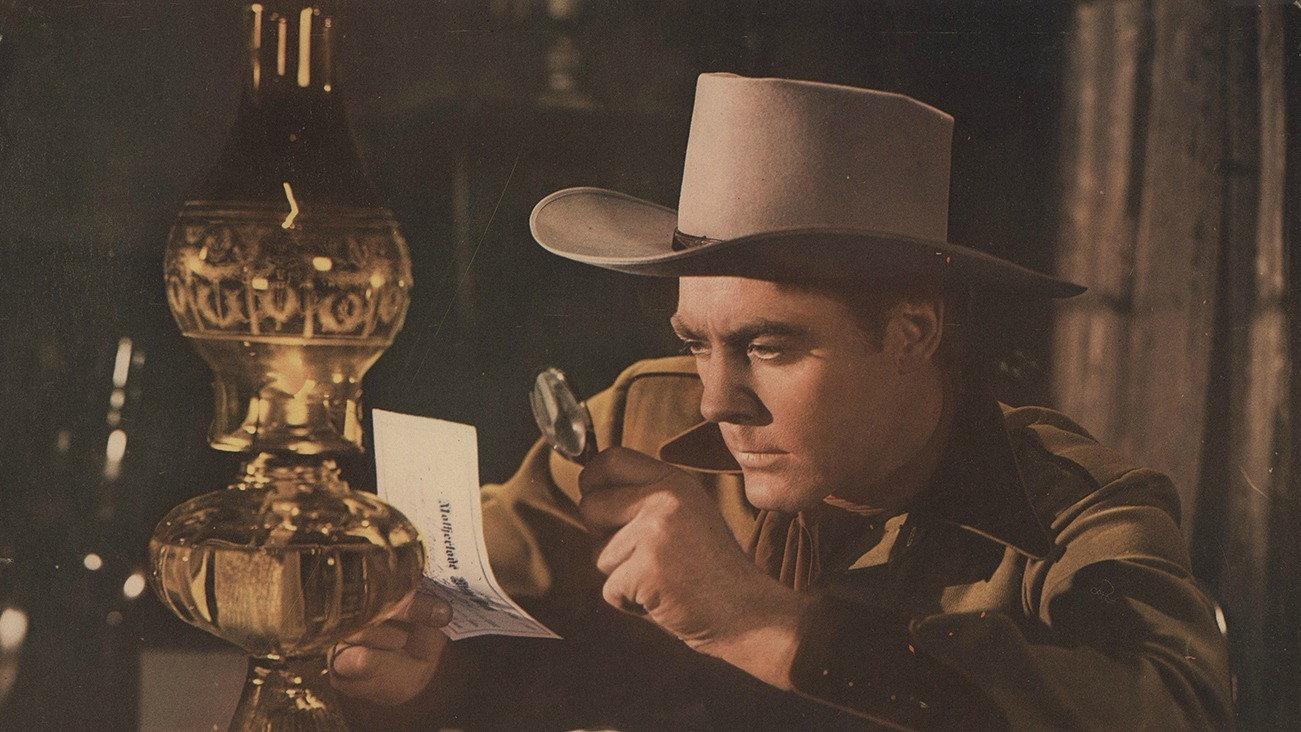 Trail of Kit Carson 1945 movie scene