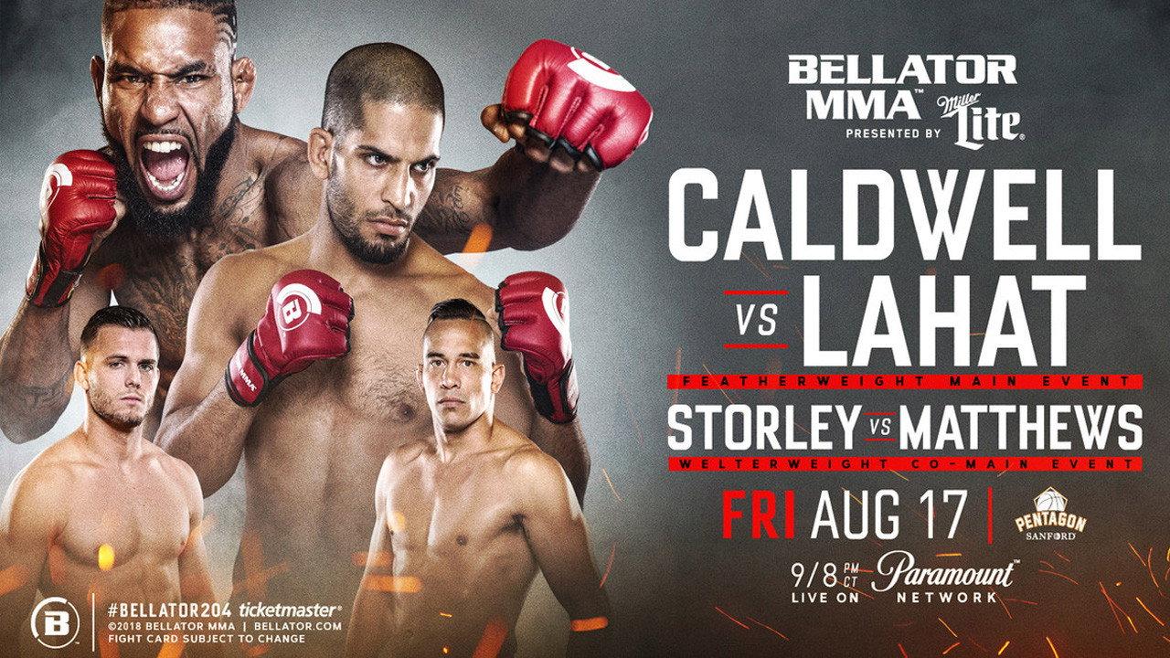 Bellator 204: Caldwell vs. Lahat 2018 movie scene