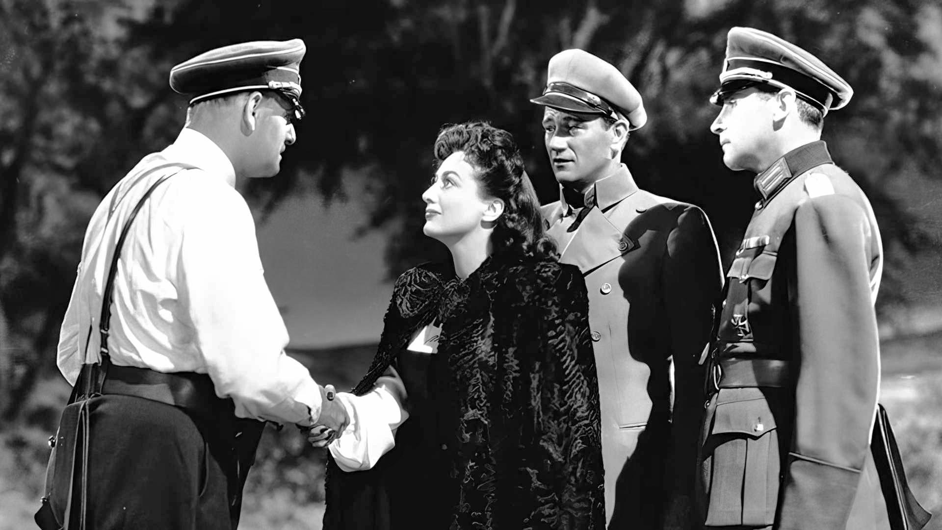Reunion in France 1942 movie scene