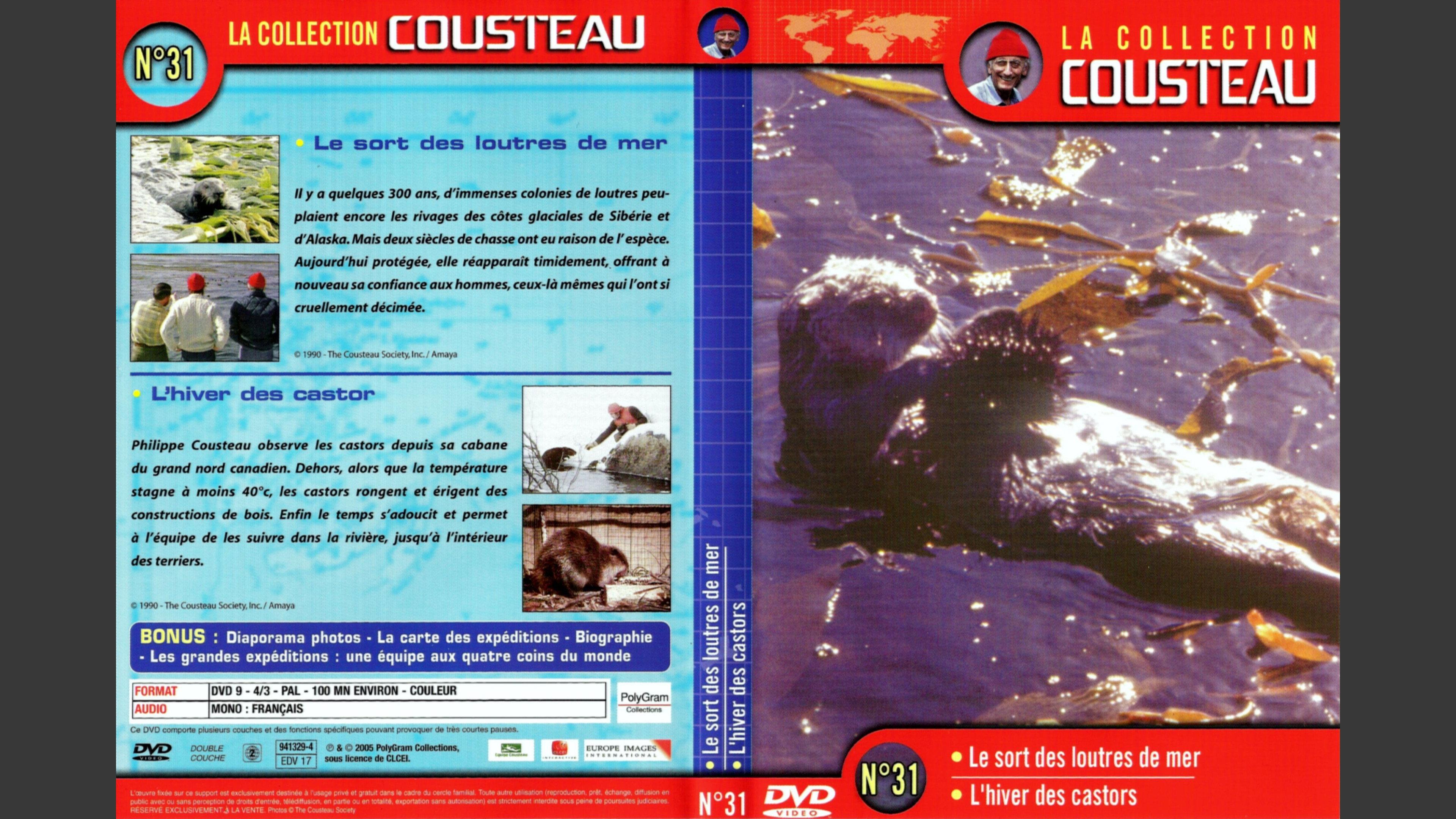 The Cousteau Collection N°31-1 | The Fate of Sea Otters 1971 movie scene