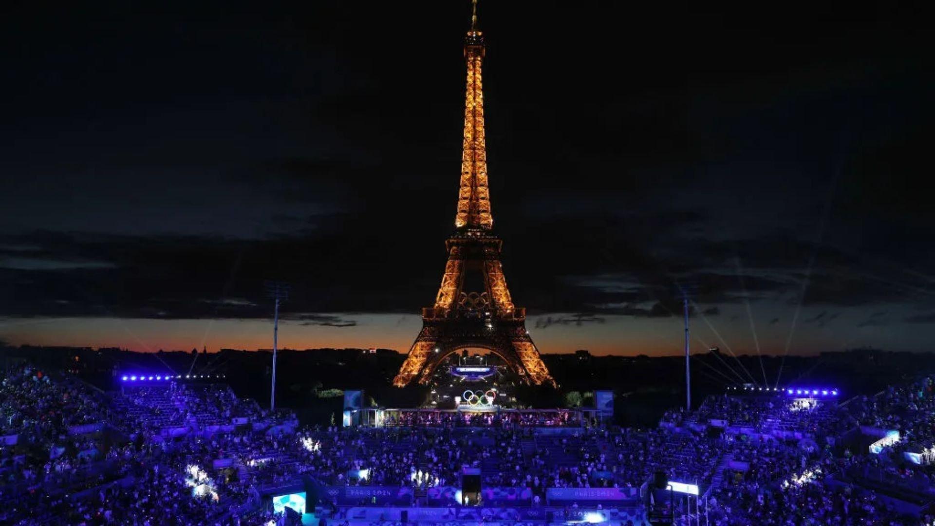 Paris 2024 Olympic Closing Ceremony 2024 movie scene