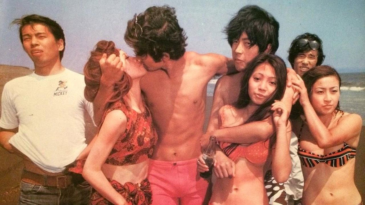 Wet Sand in August 1971 movie scene