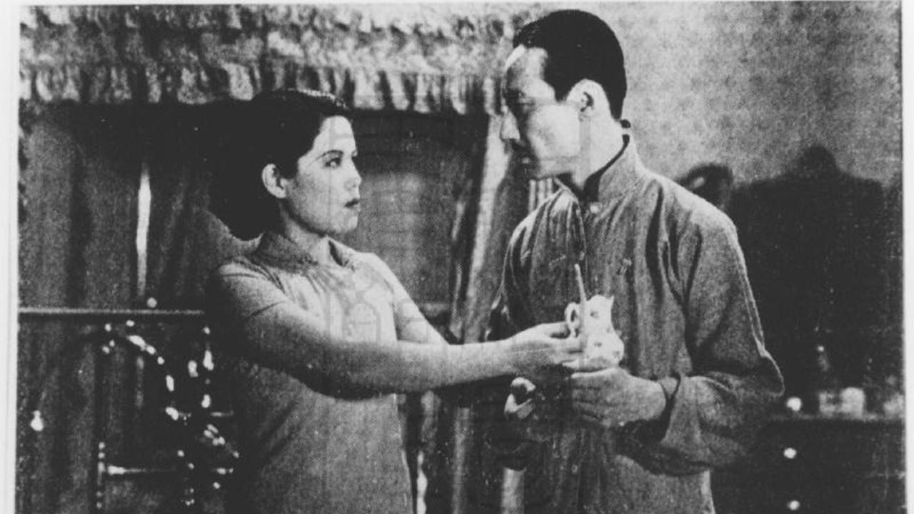 Old and New Shanghai 1936 movie scene
