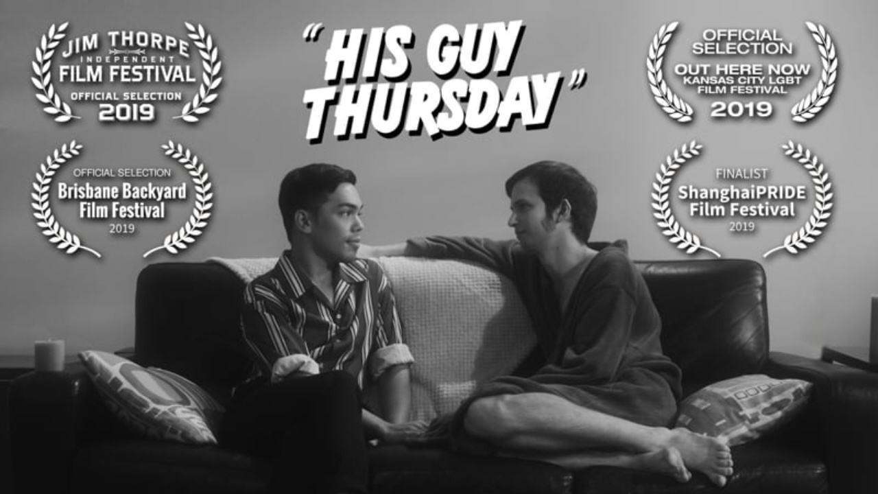 His Guy Thursday 2019 movie scene