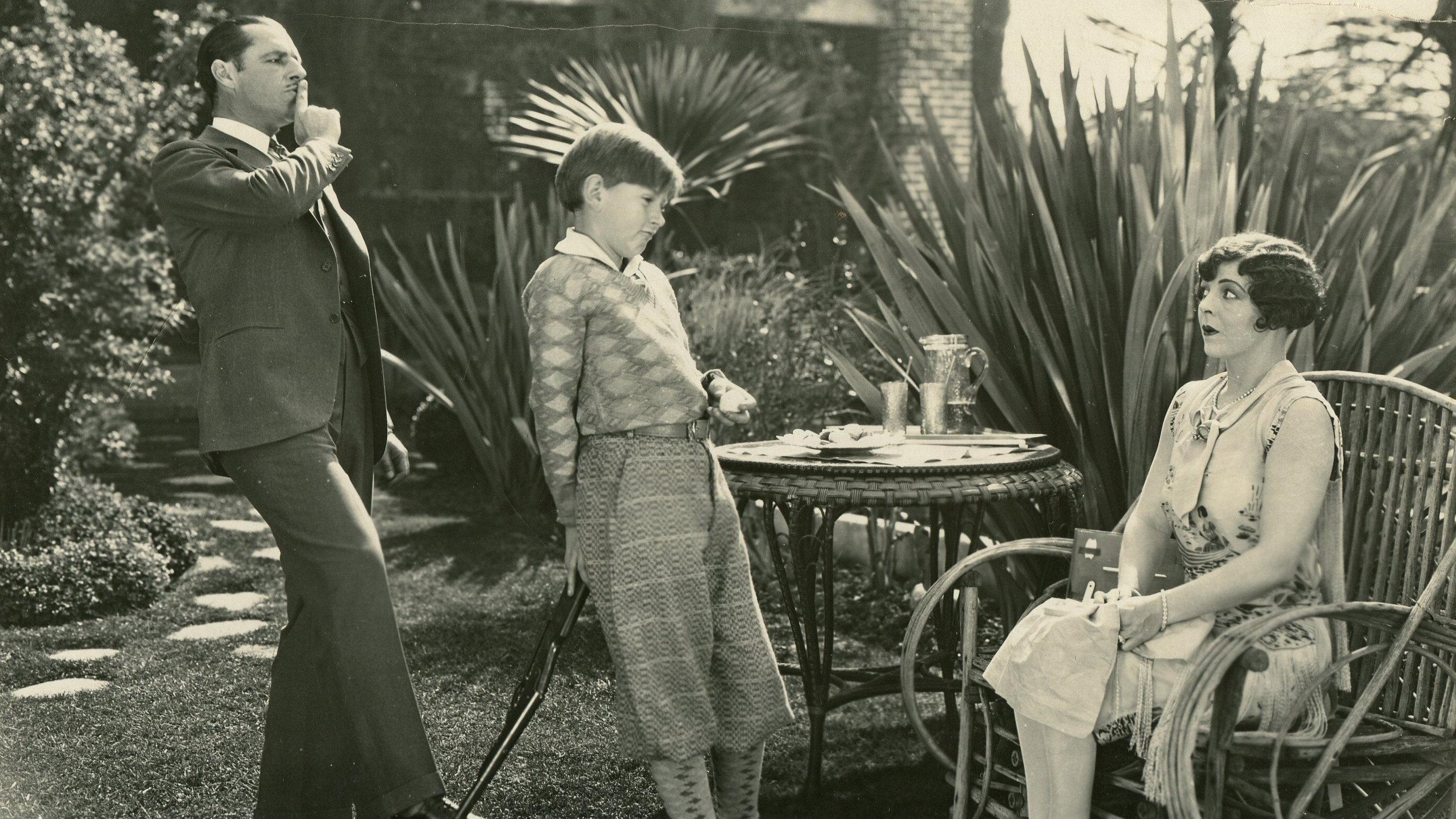 Father and Son 1929 movie scene