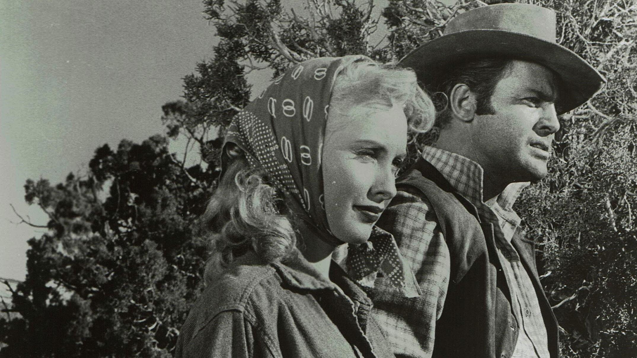Ride a Violent Mile 1957 movie scene
