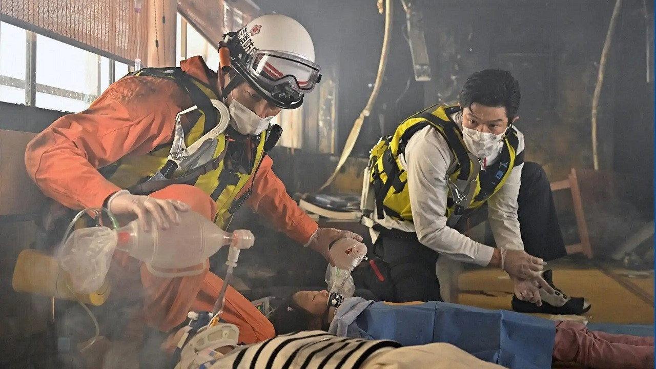 Tokyo MER: The Sumida River Mission 2023 movie scene
