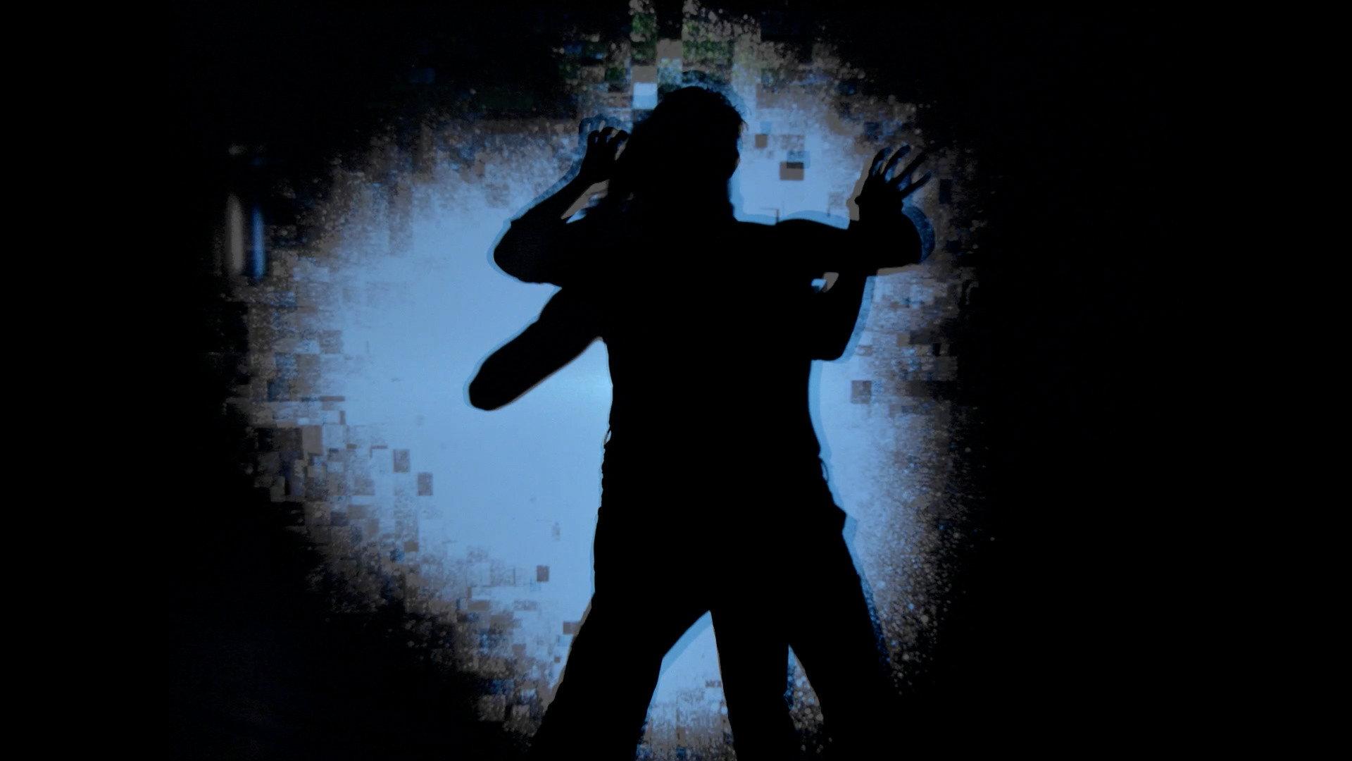 Neon Blue movie scene