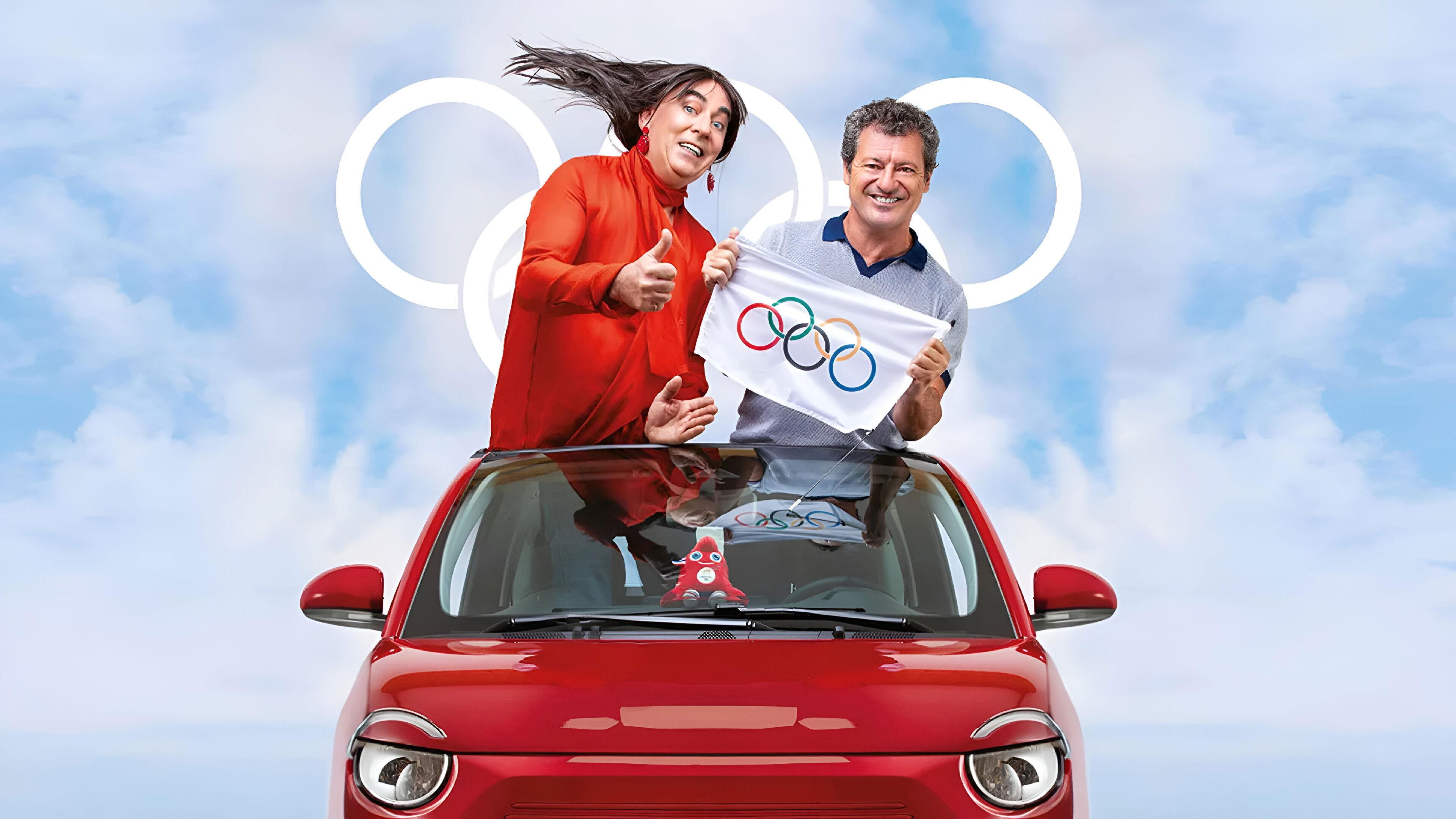 Les Chevaliers du fiel : M. et Mme Lambert aux Jeux olympiques 2024 movie scene
