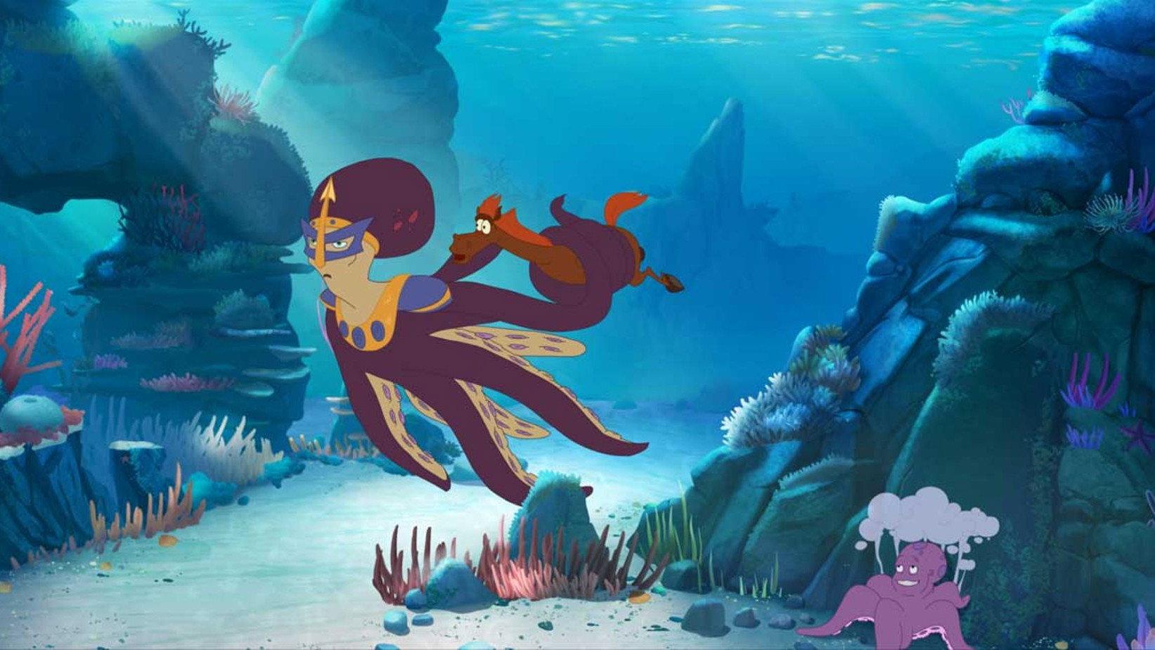 Three Heroes and the King of the Sea 2016 movie scene