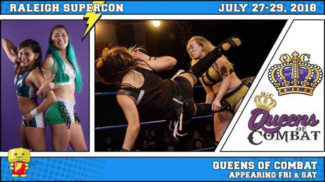 Queens of Combat Invade Supercon Night 1 2018 movie scene