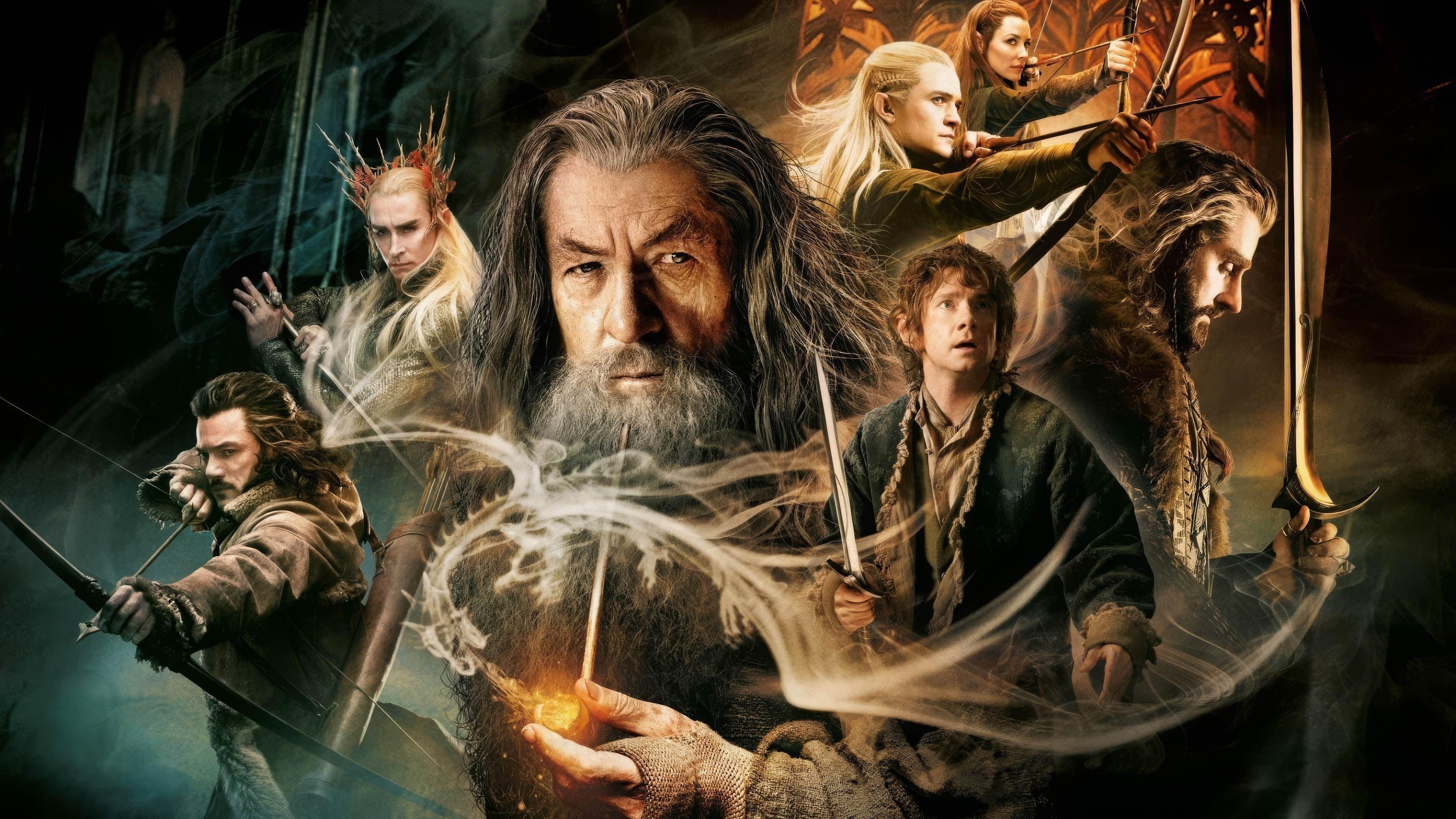 The Hobbit: The Desolation of Smaug 2013 movie scene
