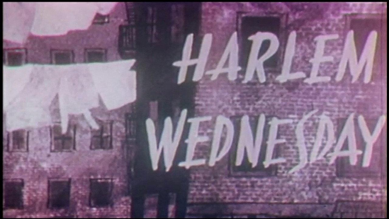 Harlem Wednesday 1958 movie scene