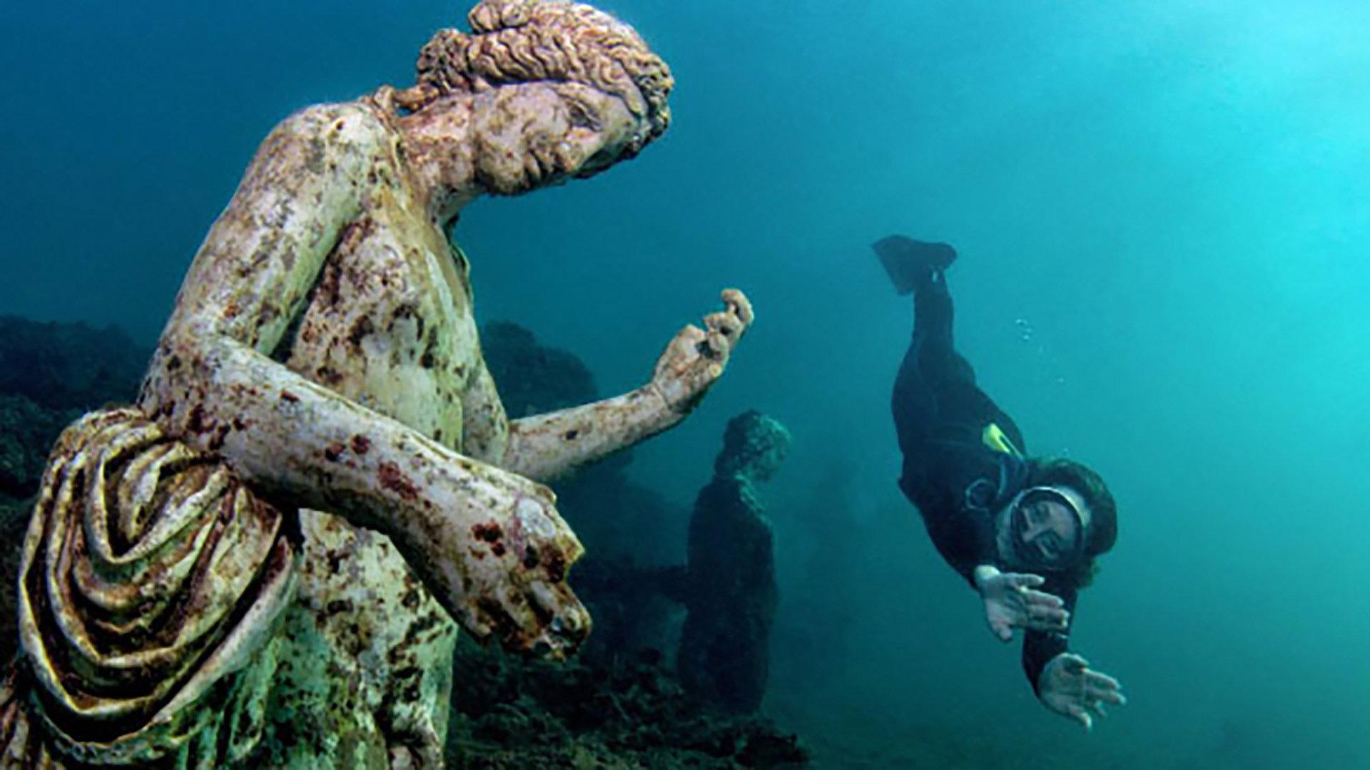 Baiae, the Atlantis of Rome 2022 movie scene