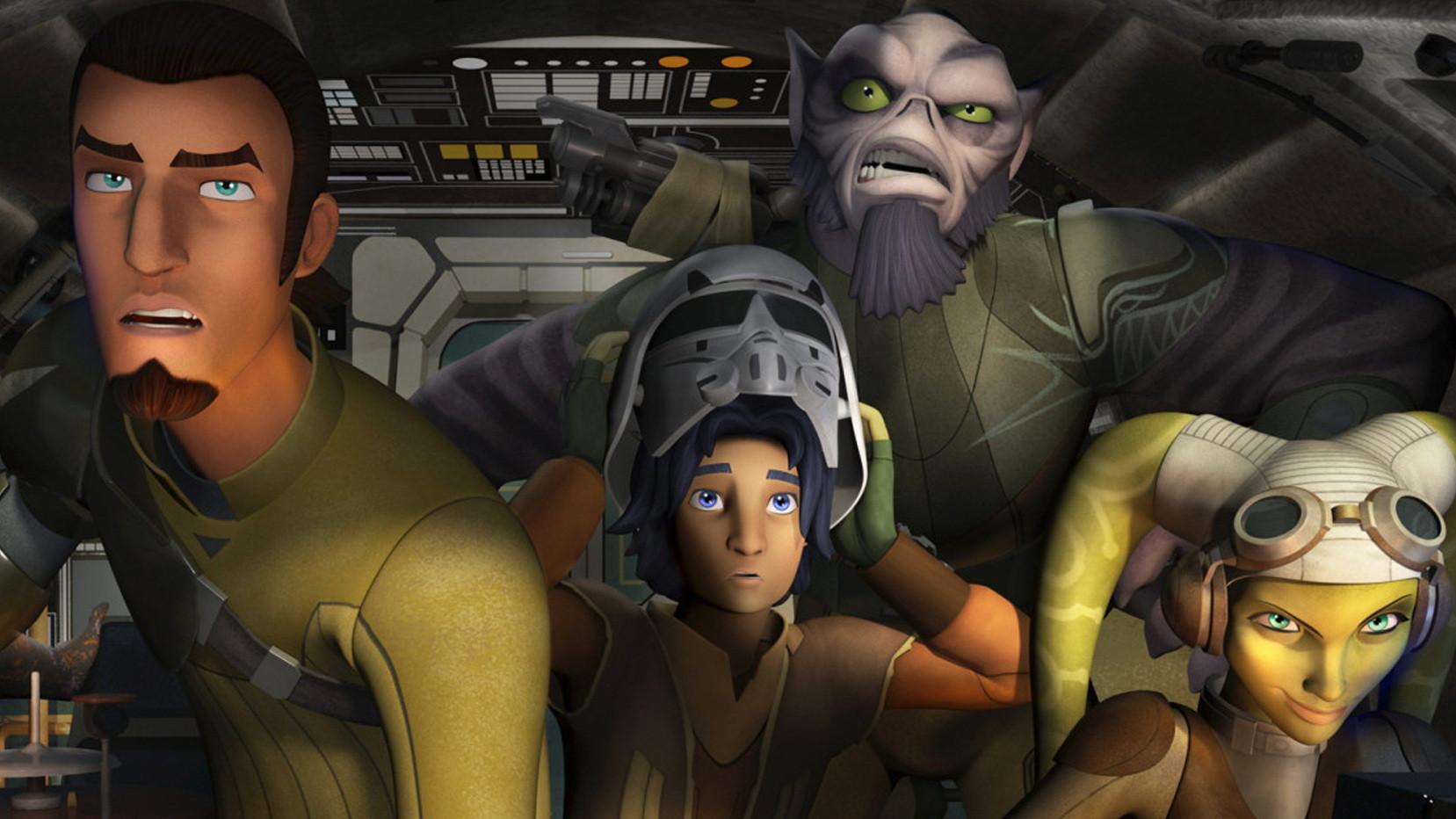 Star Wars Rebels: Spark of Rebellion 2014 movie scene