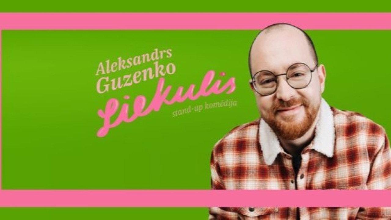 Liekulis. Aleksandra Guzenko stand-up izrāde 2023 movie scene