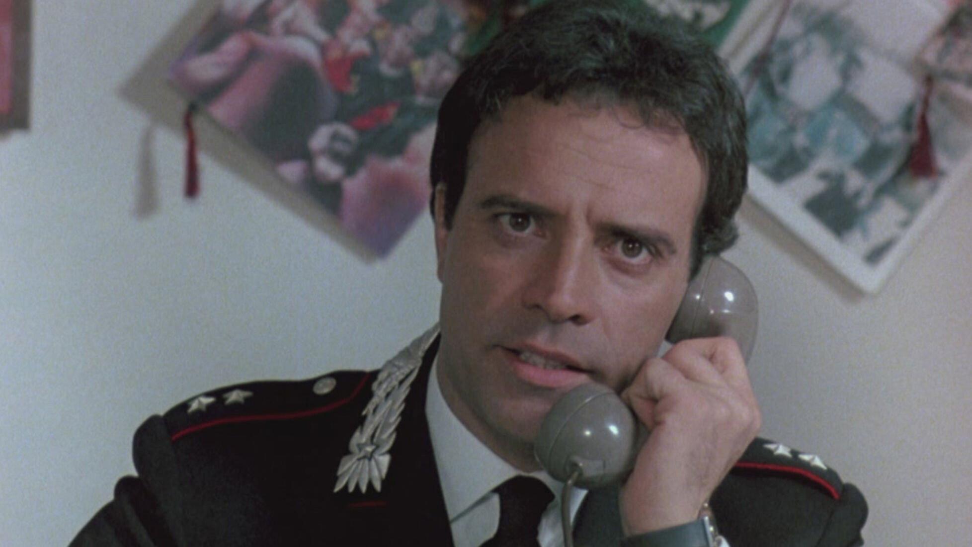 The Lieutenant of the Carabinieri 1986 movie scene