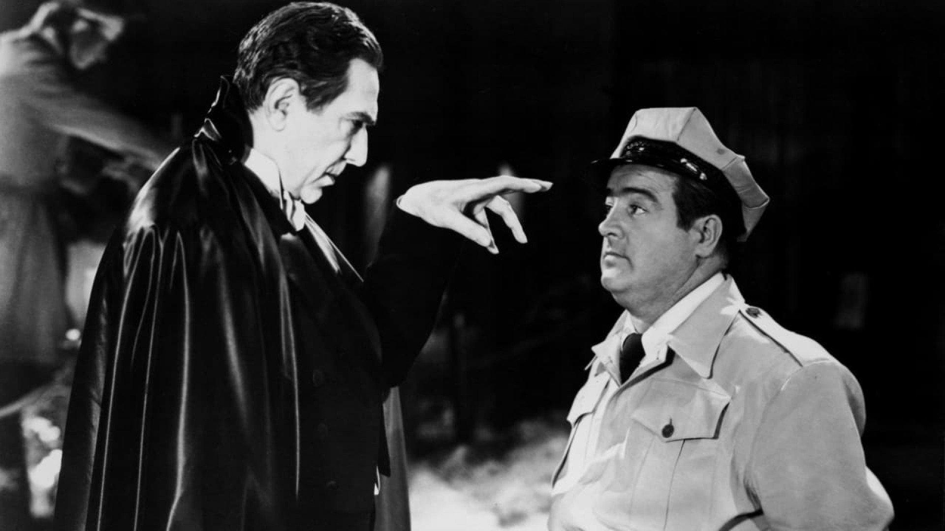 Bud Abbott and Lou Costello Meet Frankenstein 1948 movie scene