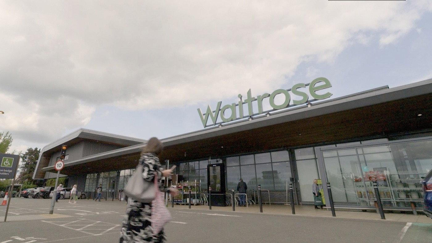 24 Hours in Waitrose 2024 movie scene
