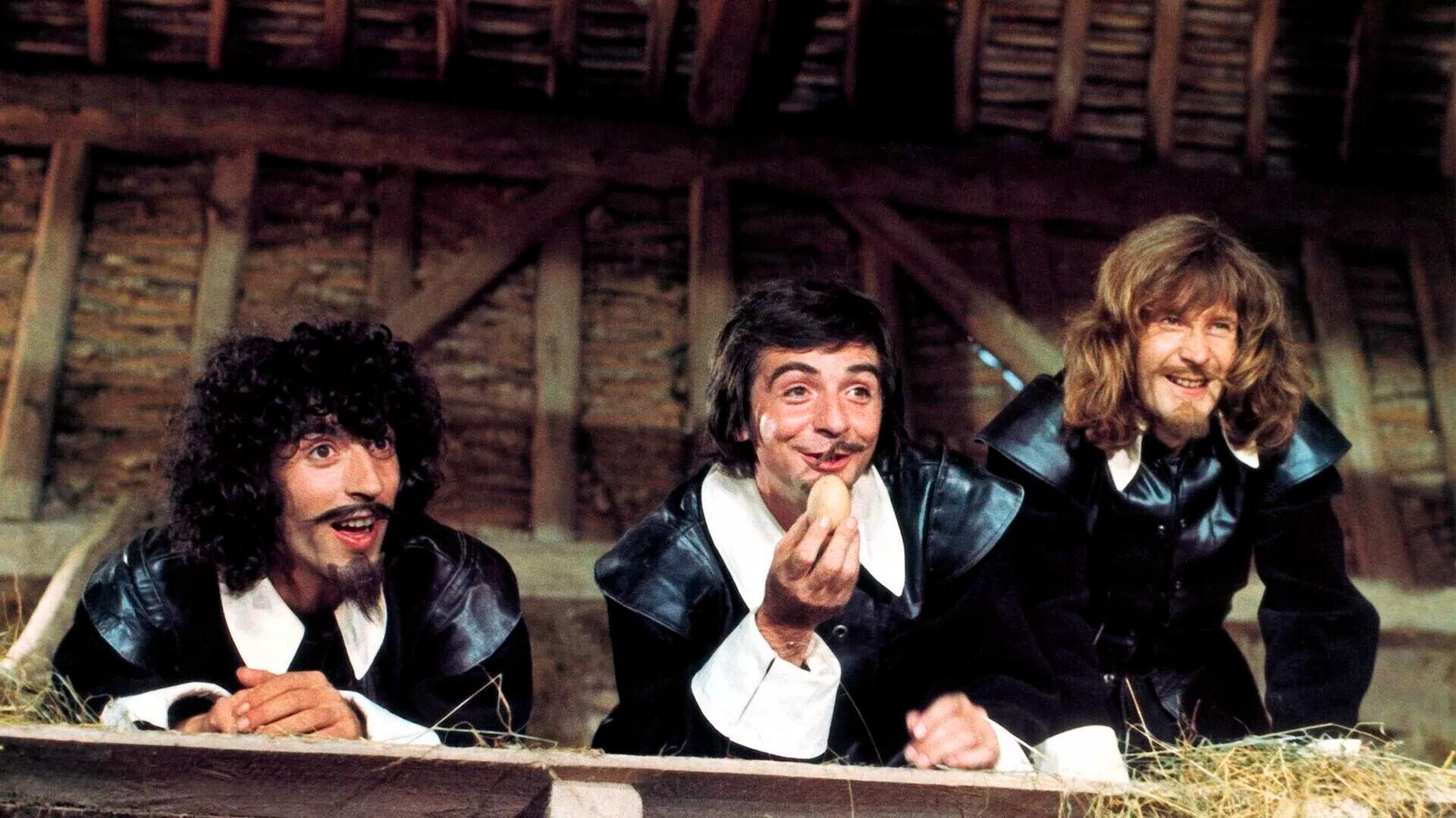 The Four Charlots Musketeers 2 1974 movie scene