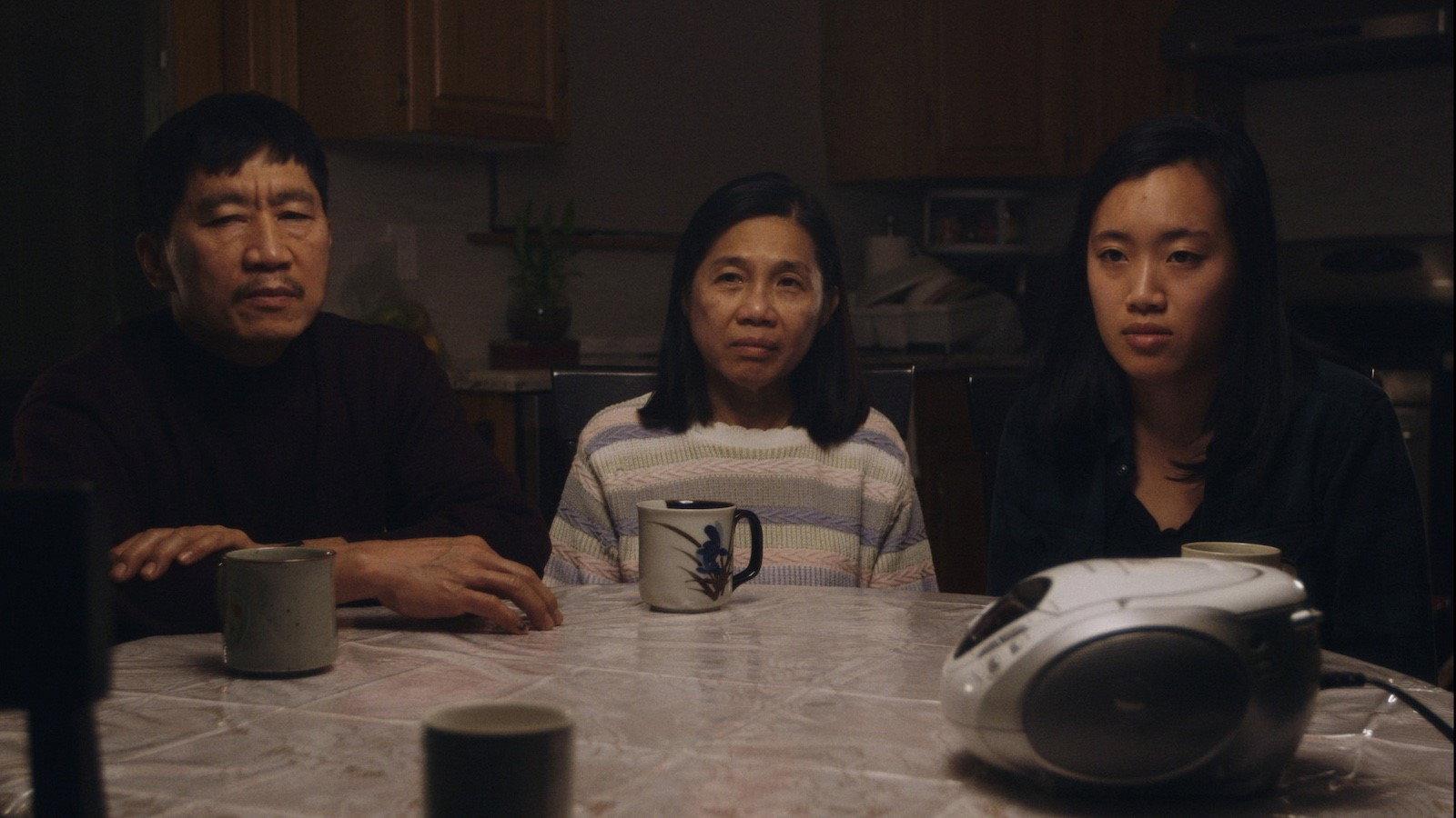 No Crying at the Dinner Table 2019 movie scene