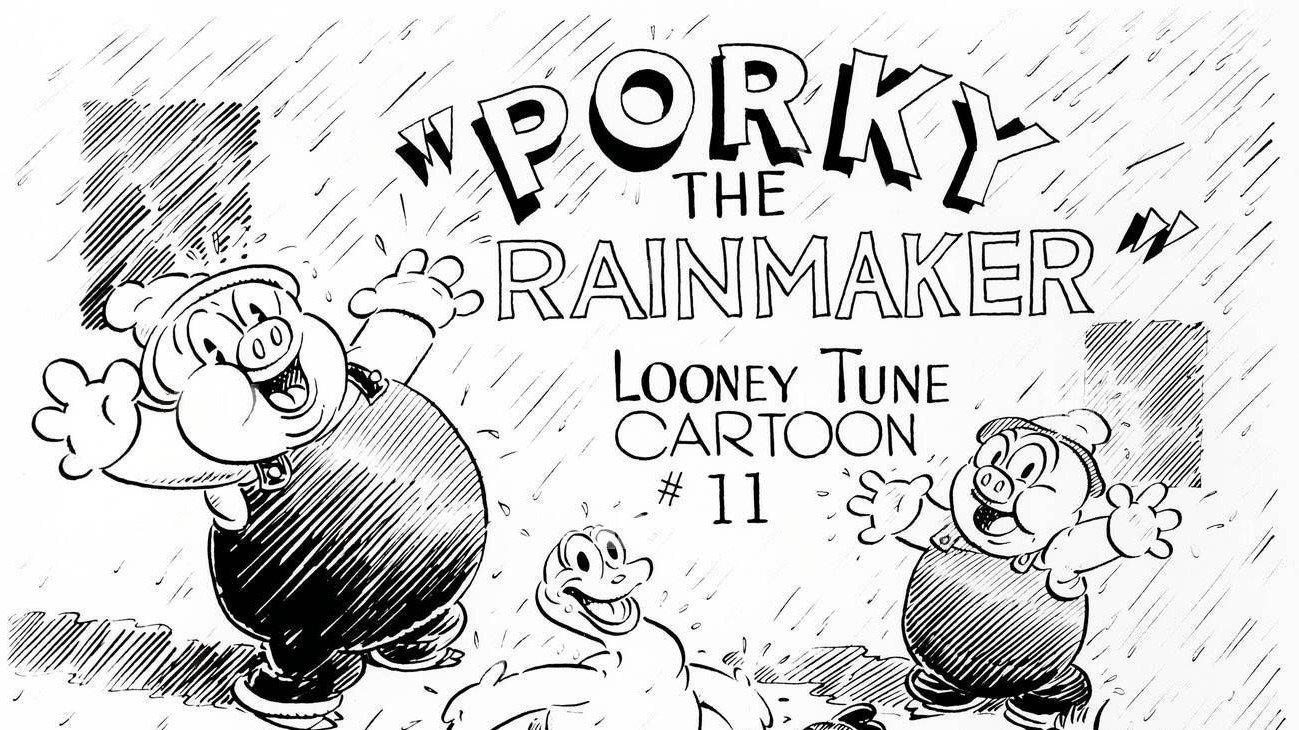 Porky the Rain-Maker 1936 movie scene