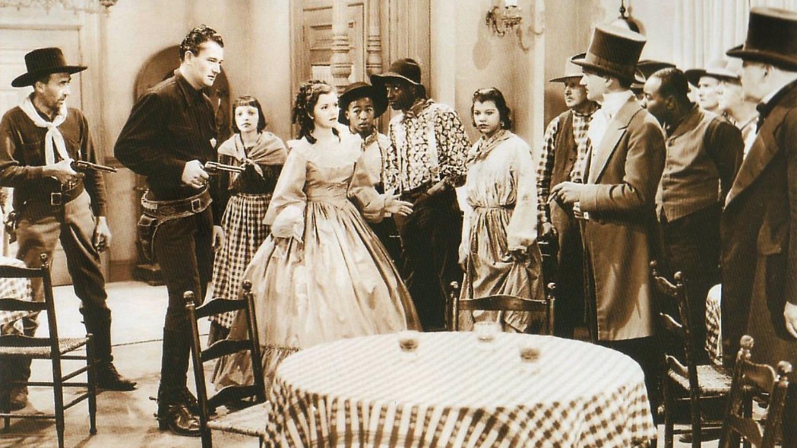 The Lonely Trail 1936 movie scene