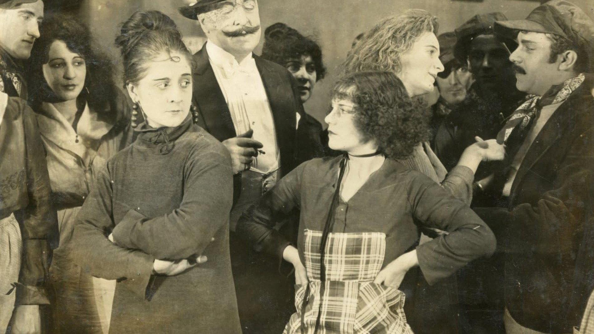 The Parisian Tigress 1919 movie scene