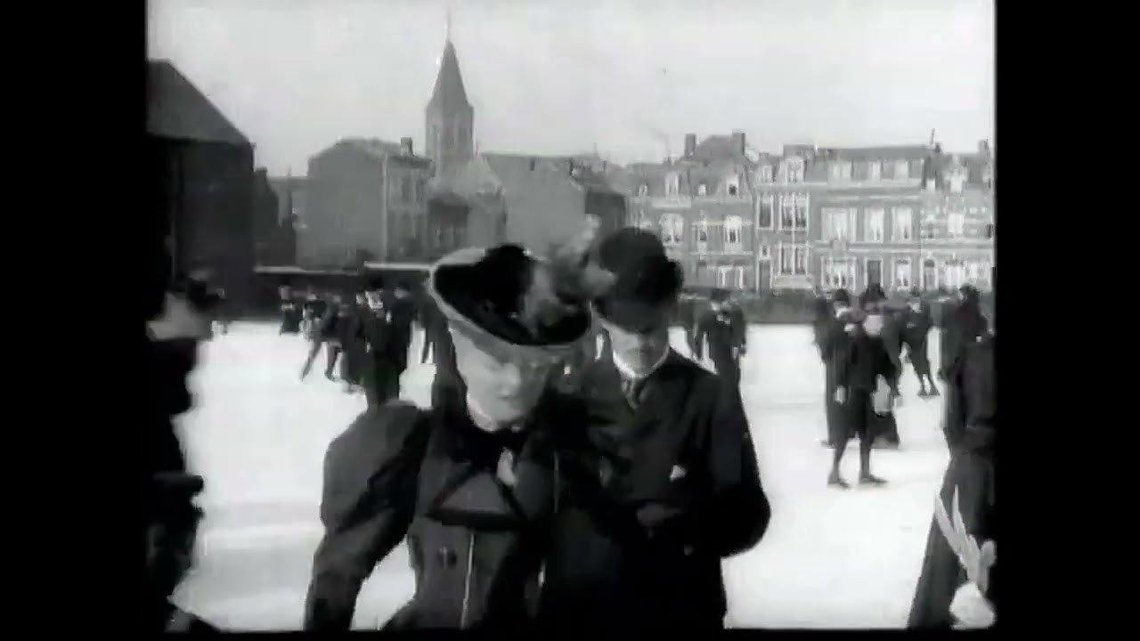 The Skaters 1898 movie scene