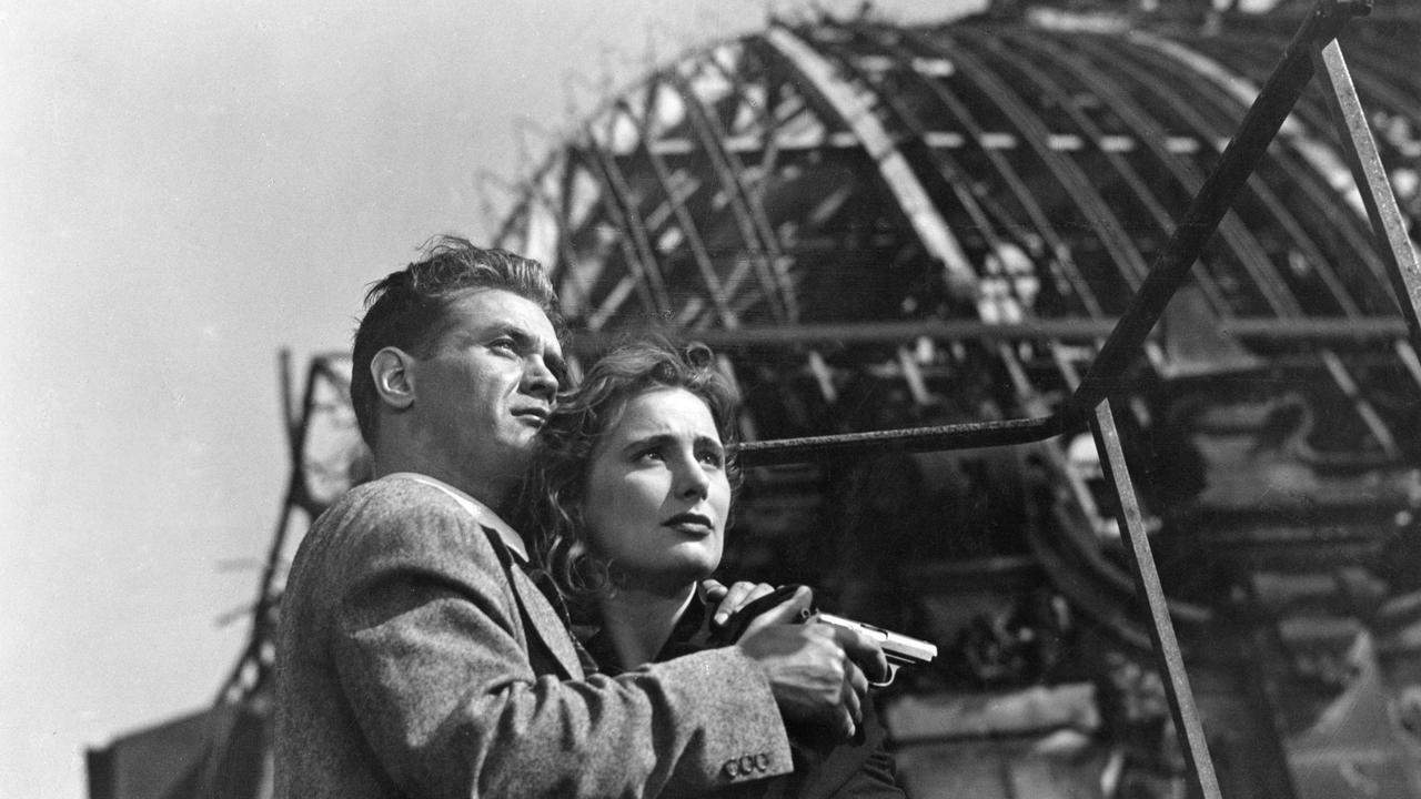 Adventure in Berlin 1952 movie scene