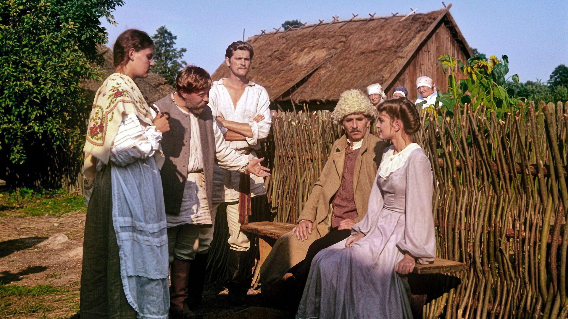 On the Banks of the Niemen 1987 movie scene