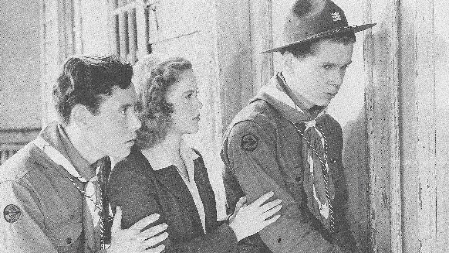 Scouts to the Rescue 1939 movie scene
