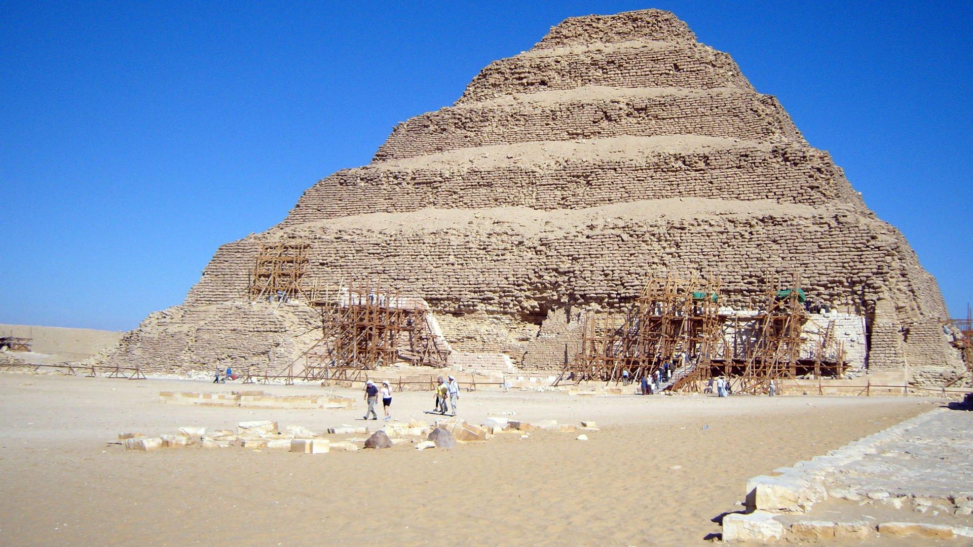 Saving Egypt's Oldest Pyramid 2013 movie scene