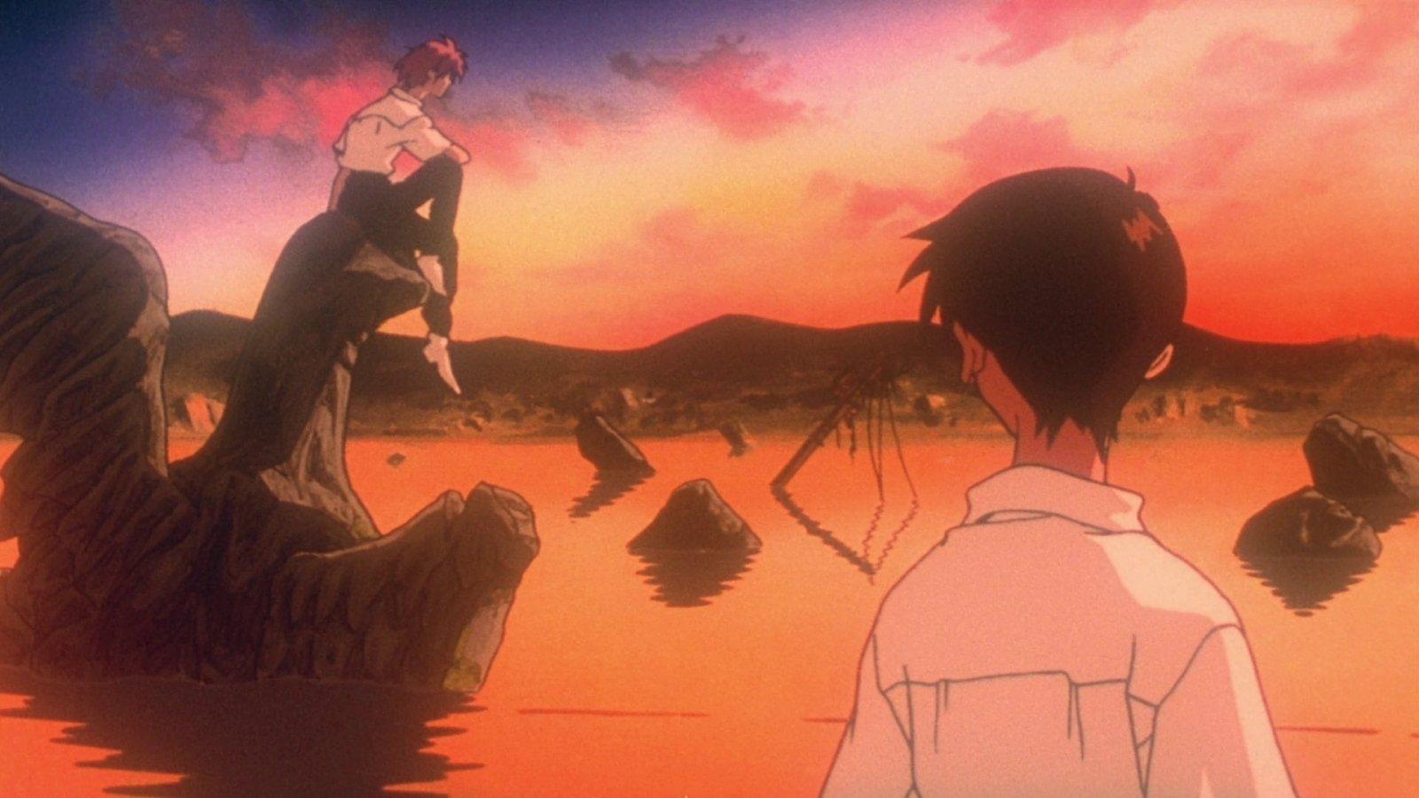 Neon Genesis Evangelion: Death and Rebirth 1997 movie scene