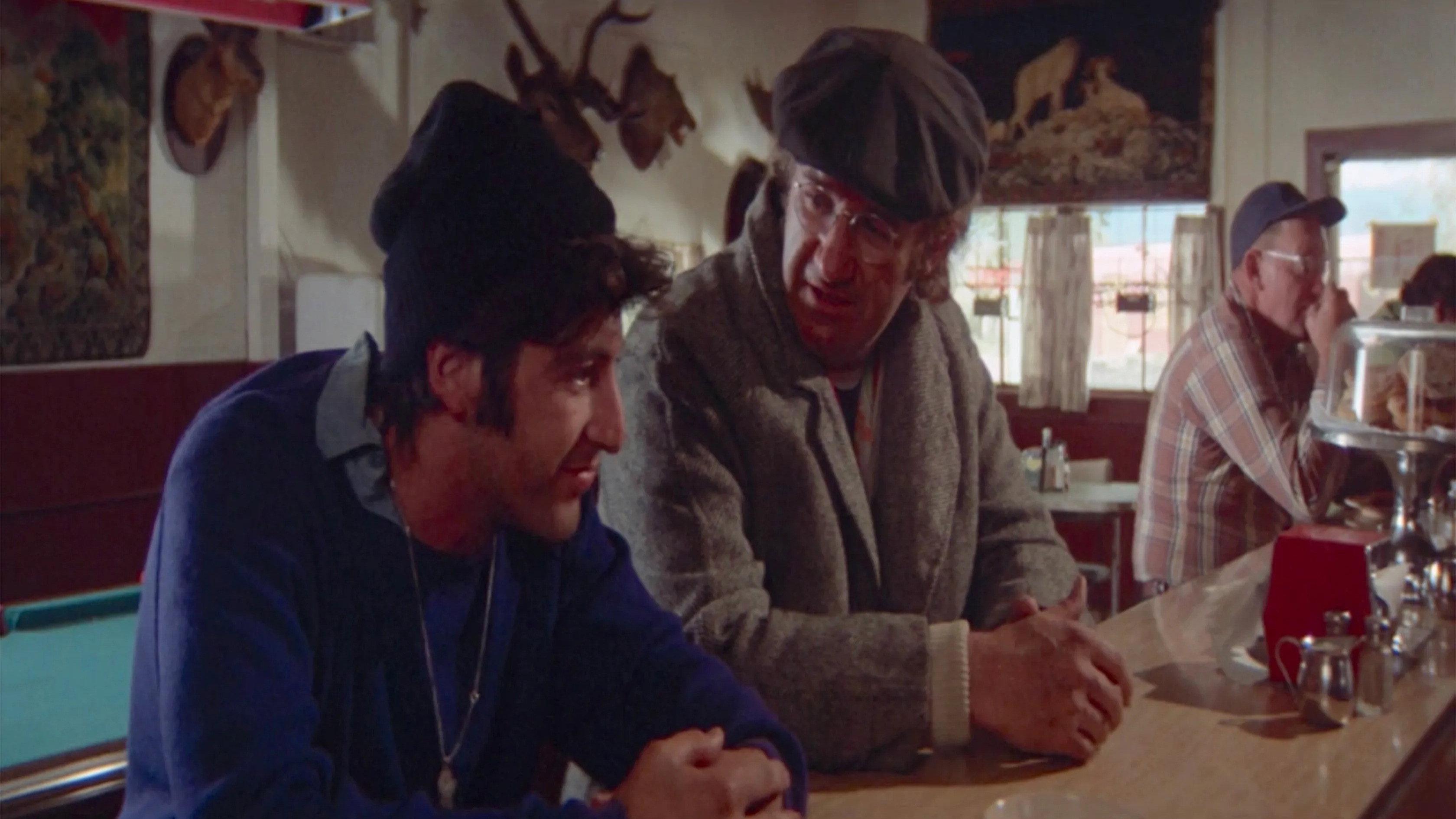 On the Road with: Scarecrow 1973 movie scene