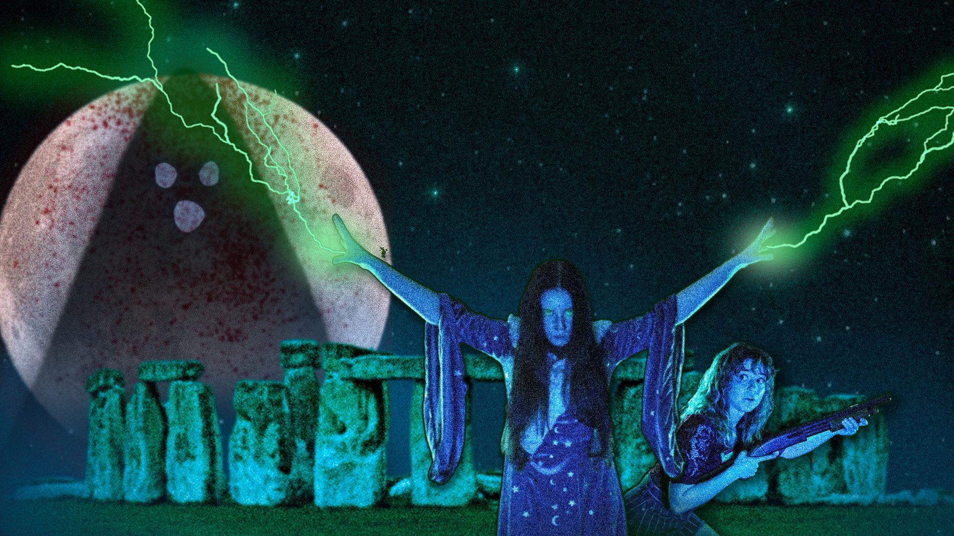 Moon Ghost Returns 2024 movie scene
