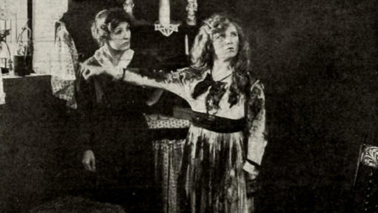 Emmy of Stork's Nest 1915 movie scene