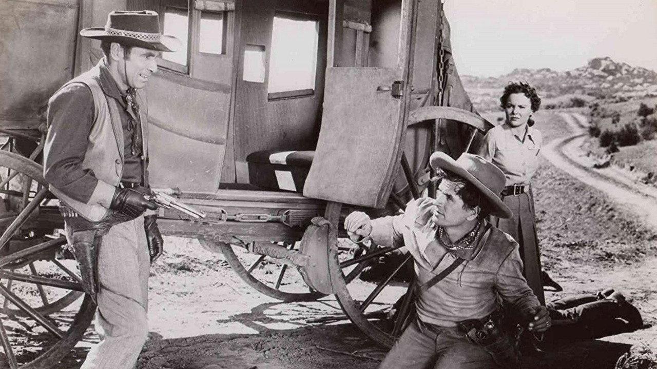 The Black Dakotas 1954 movie scene