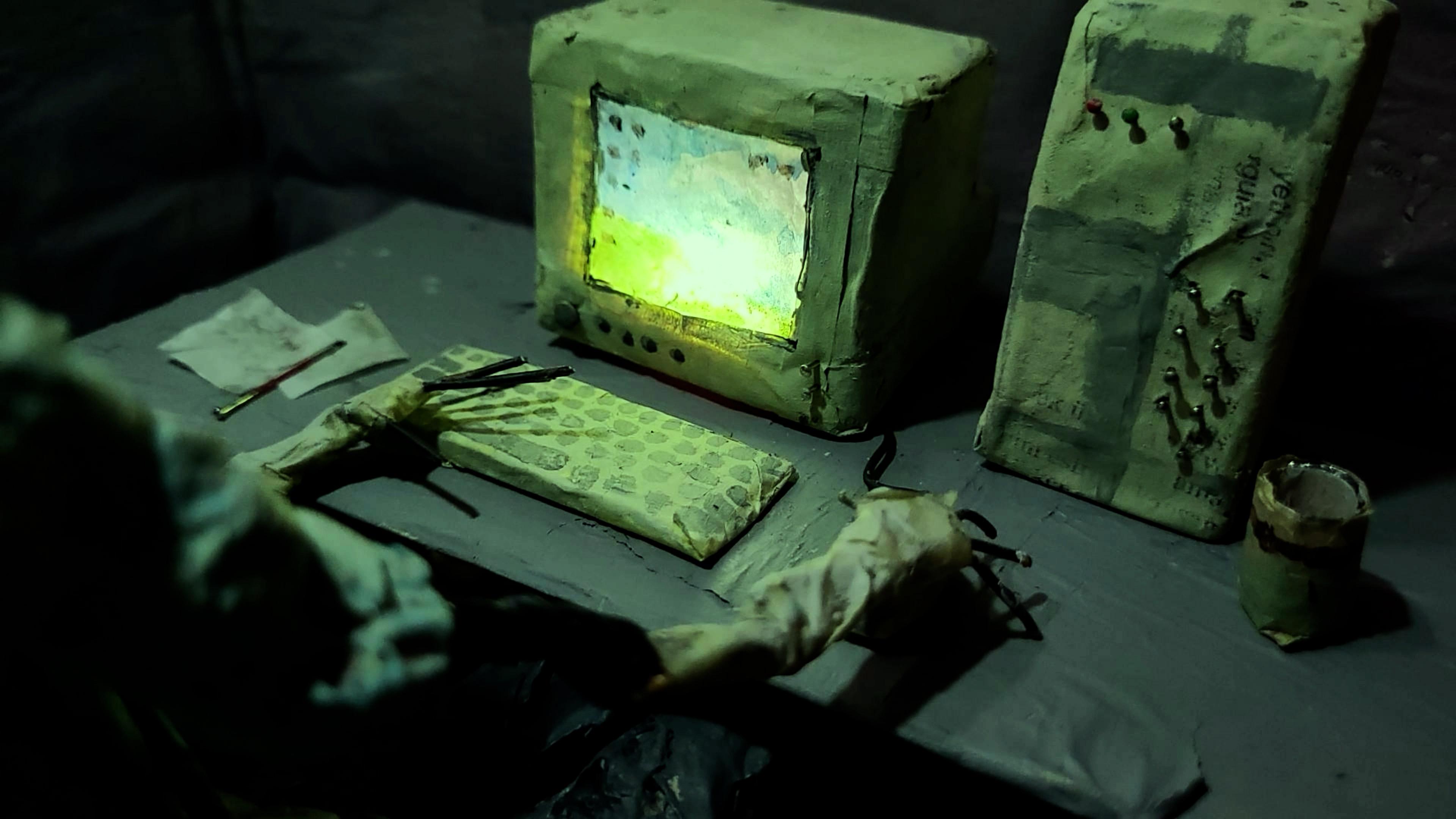 WEB CORP. 2025 movie scene